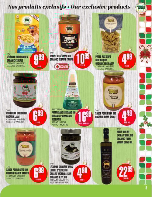 Circulaire TAU Marché d'alimentation Naturelle - Page 3