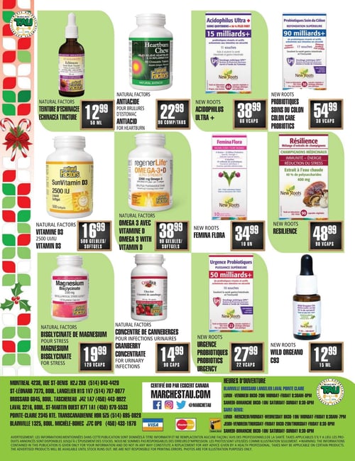 Circulaire TAU Marché d'alimentation Naturelle - Page 16