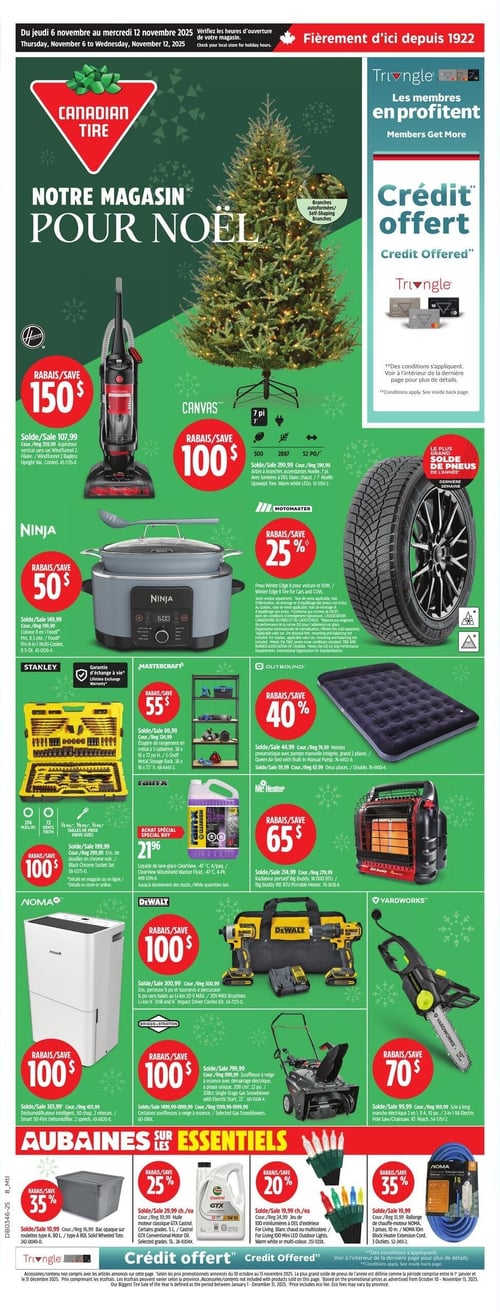 Circulaire Canadian Tire - Solde d'avant le Vendredi Fou - Page 3