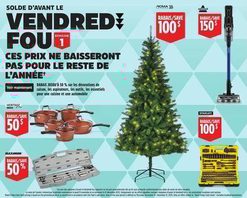 Circulaire Canadian Tire - Solde d'avant le Vendredi Fou - Page 4