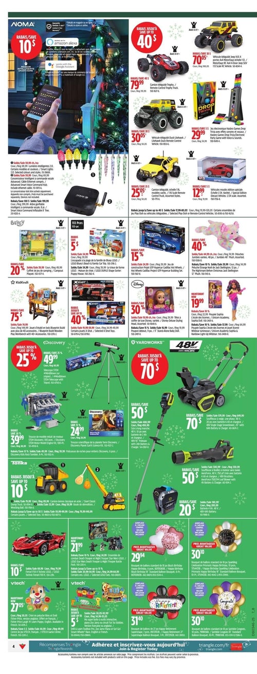 Circulaire Canadian Tire - Solde d'avant le Vendredi Fou - Page 8