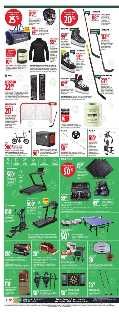 Circulaire Canadian Tire - Solde d'avant le Vendredi Fou - Page 11