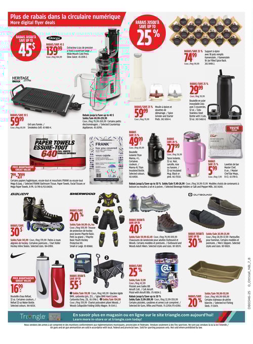 Circulaire Canadian Tire - Solde d'avant le Vendredi Fou - Page 13