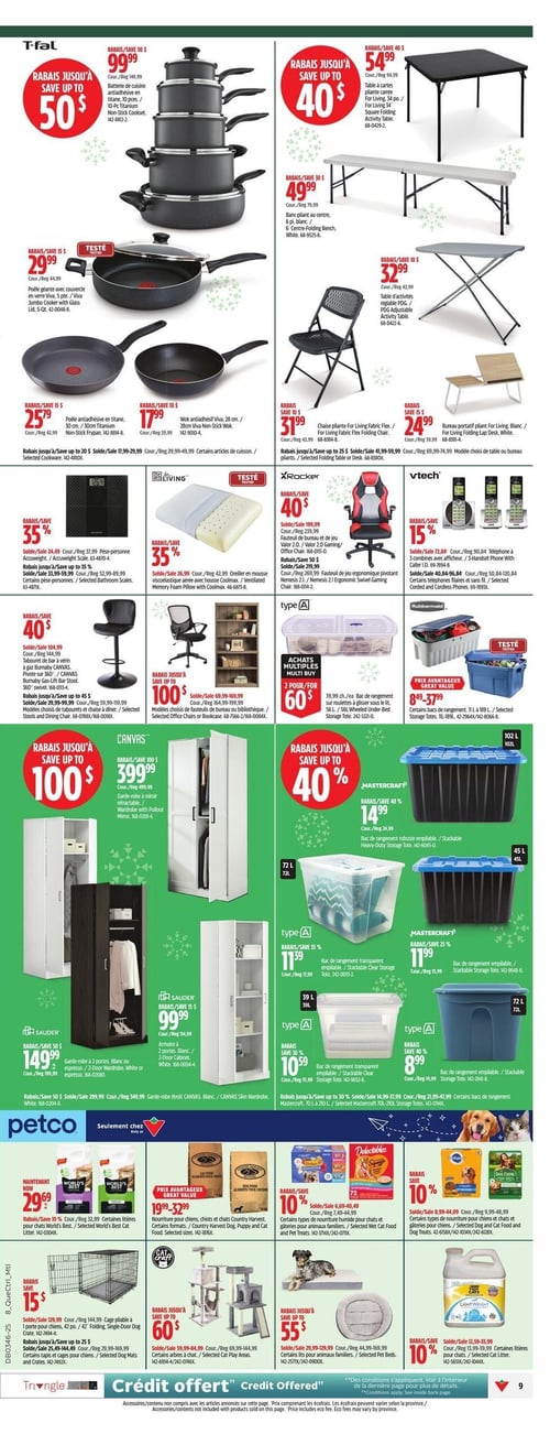 Circulaire Canadian Tire - Solde d'avant le Vendredi Fou - Page 17