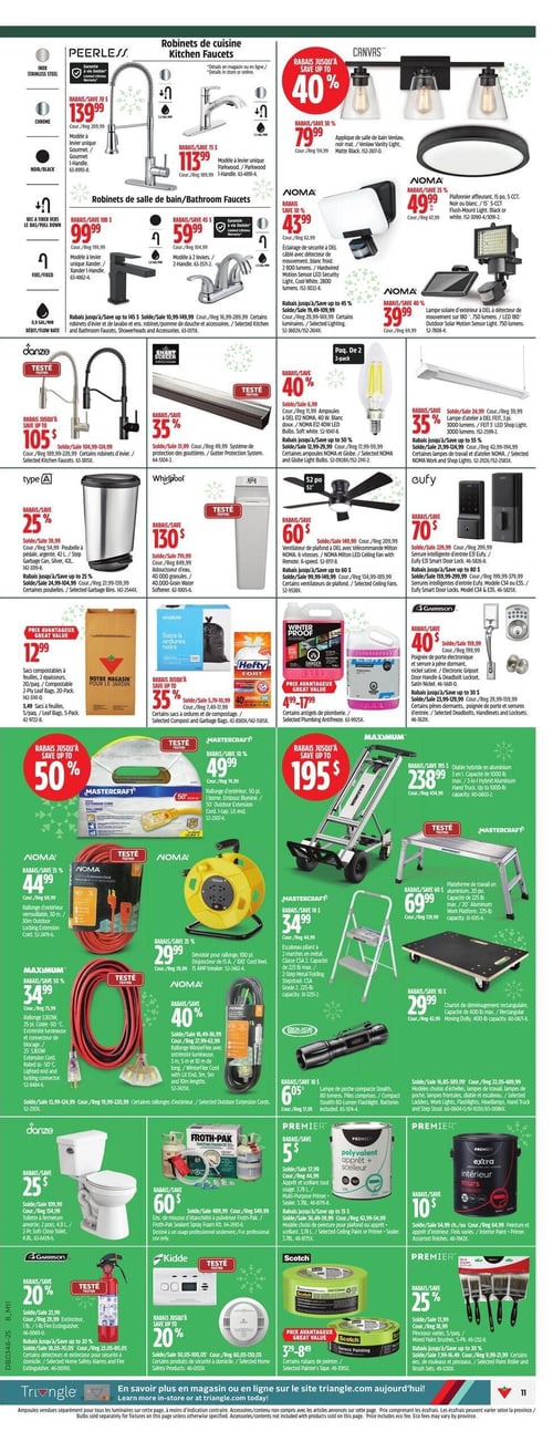 Circulaire Canadian Tire - Solde d'avant le Vendredi Fou - Page 21