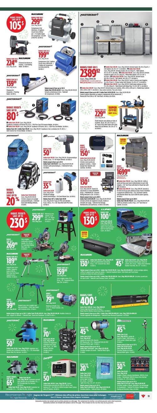Circulaire Canadian Tire - Solde d'avant le Vendredi Fou - Page 23