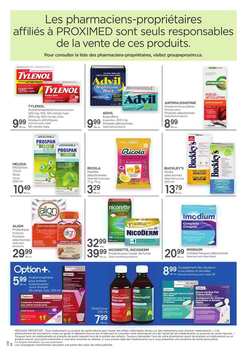 Circulaire Proxim - Proximed - Page 2