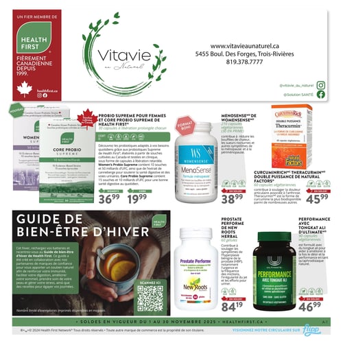 Circulaire Vitavie au Naturel - Page 1