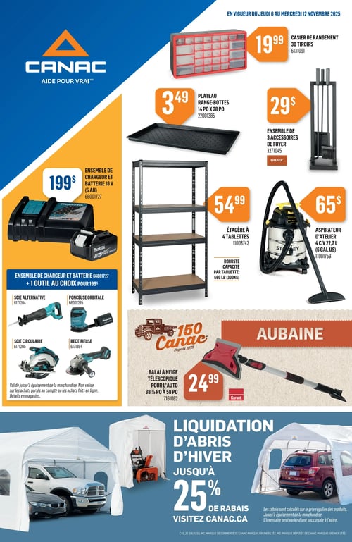 Circulaire Canac - Page 1