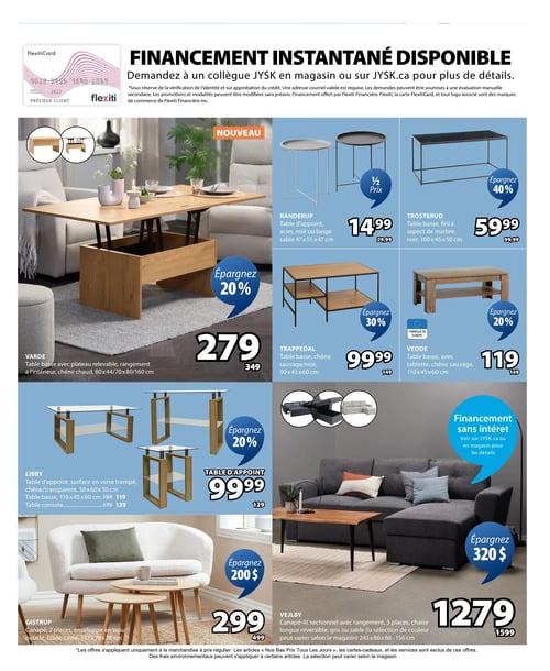 Circulaire Jysk - Solde du Vendredi Fou - Page 4