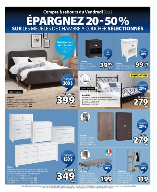 Circulaire Jysk - Solde du Vendredi Fou - Page 7