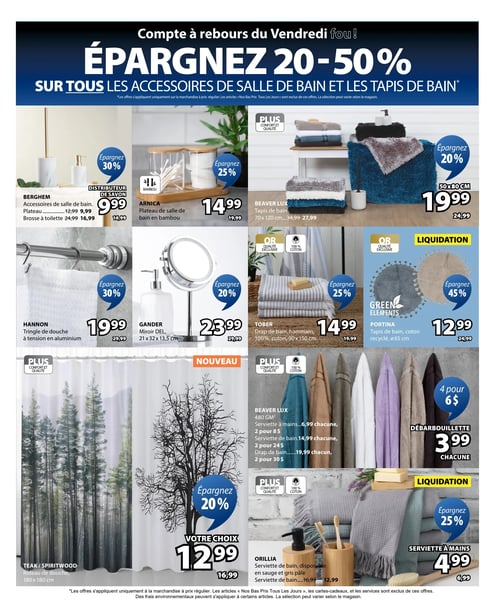 Circulaire Jysk - Solde du Vendredi Fou - Page 27