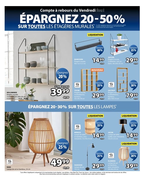Circulaire Jysk - Solde du Vendredi Fou - Page 30