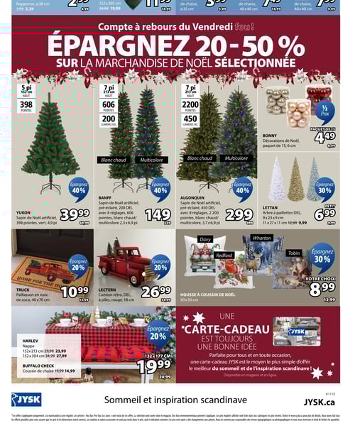 Circulaire Jysk - Solde du Vendredi Fou - Page 34