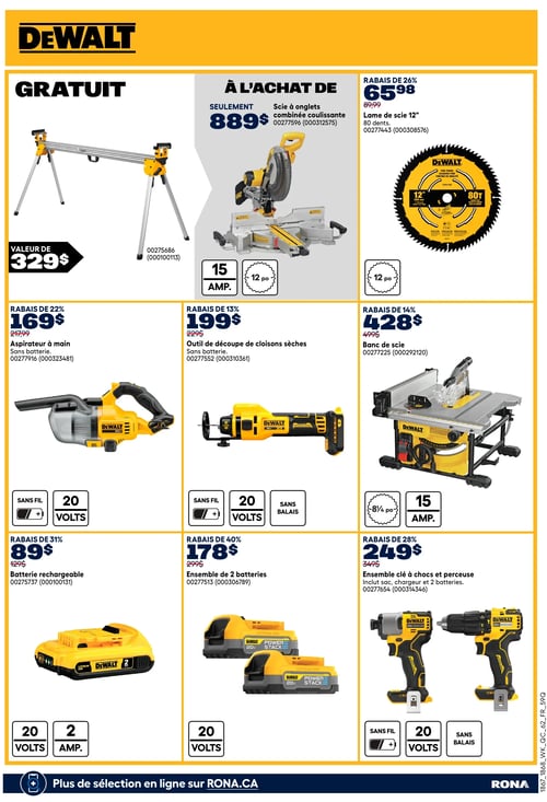 Circulaire Rona - Offres outillées pour les fêtes - Page 4