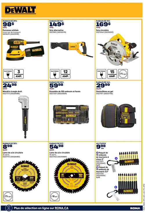 Circulaire Rona - Offres outillées pour les fêtes - Page 5