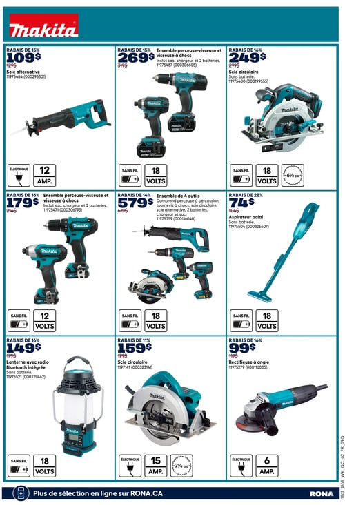 Circulaire Rona - Offres outillées pour les fêtes - Page 7