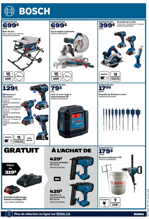 Circulaire Rona - Offres outillées pour les fêtes - Page 9