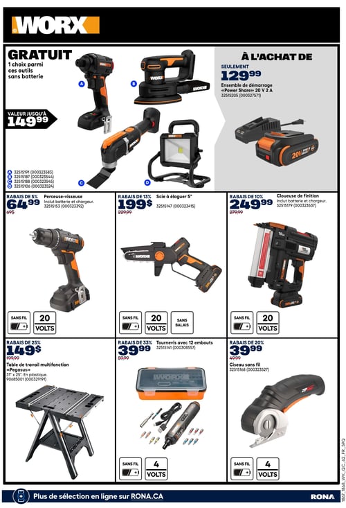 Circulaire Rona - Offres outillées pour les fêtes - Page 13