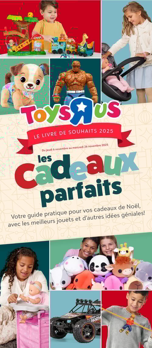 Circulaire Toys 'R' us - Les cadeaux parfaits - Page 1