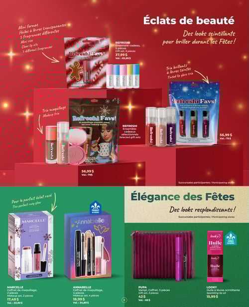 Circulaire Familiprix - Guide beauté des fêtes - Page 10