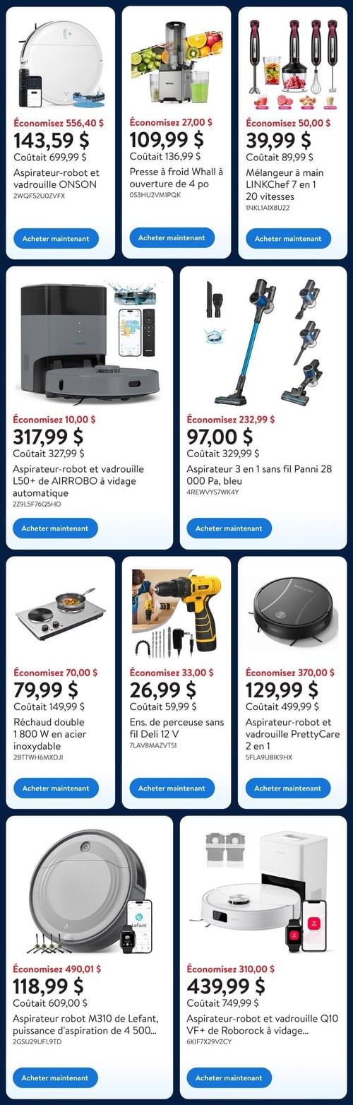 Circulaire Walmart - Aubaines avant le VENDREDI FOU - Page 6