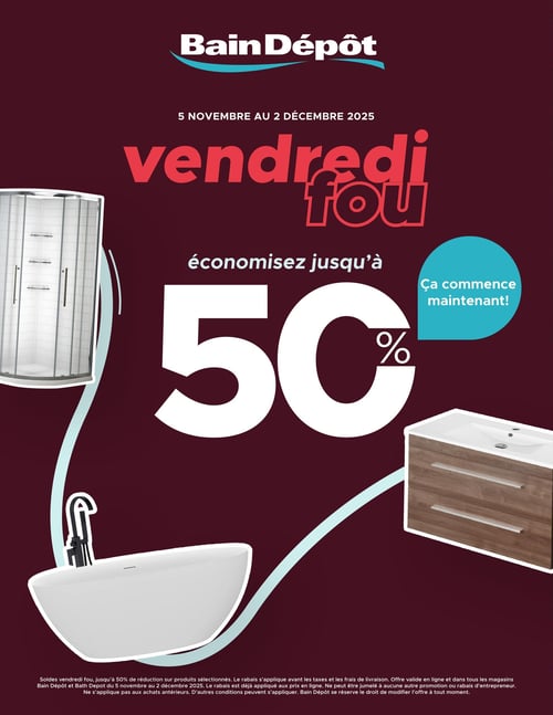 Circulaire Bain Dépôt - Vendredi Fou - Page 1