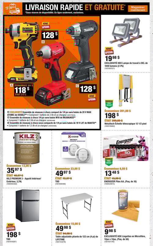 Circulaire Home Depot - Vendredi Fou - Page 2