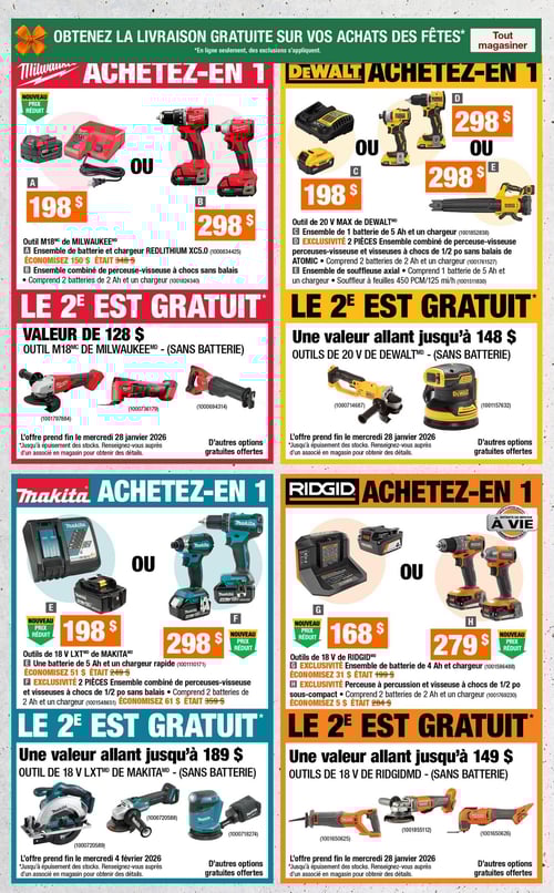 Circulaire Home Depot - Vendredi Fou - Page 4