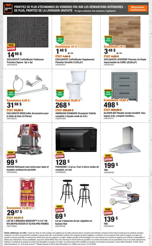 Circulaire Home Depot - Vendredi Fou - Page 10