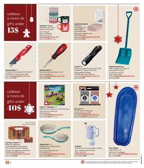 Circulaire Home Hardware - Guide cadeaux et jouets - Page 2