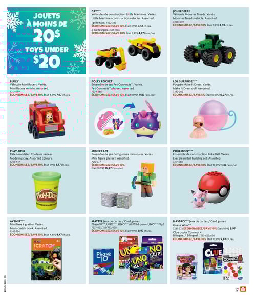 Circulaire Home Hardware - Guide cadeaux et jouets - Page 17