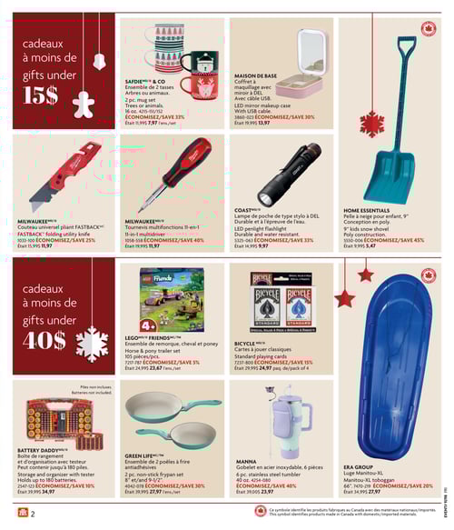 Circulaire Home Hardware - Guide cadeaux 2025 - Page 2