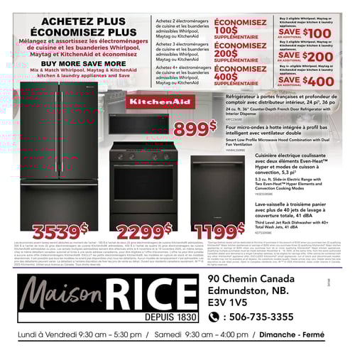 Circulaire Maison Rice - La vente avant Vendredi fou - Page 4