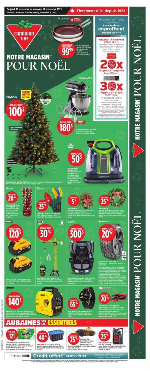 Circulaire Canadian Tire - Page 1