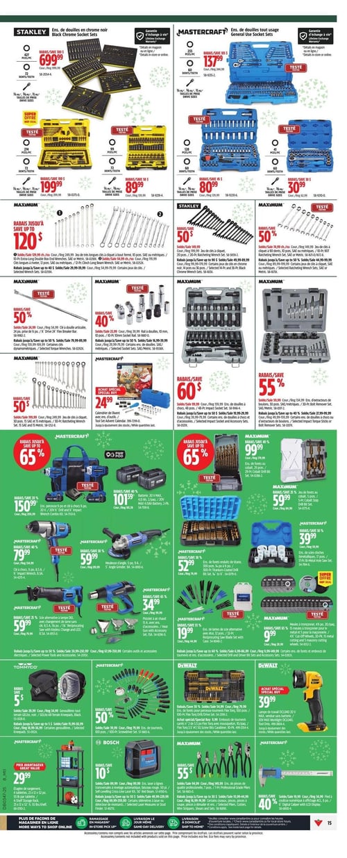 Circulaire Canadian Tire - Page 21