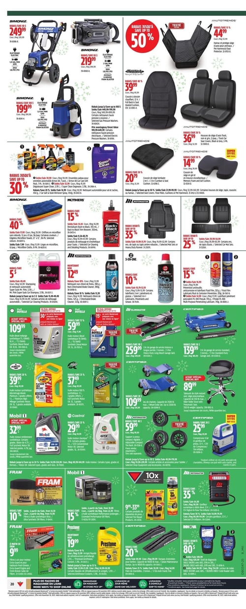 Circulaire Canadian Tire - Page 26