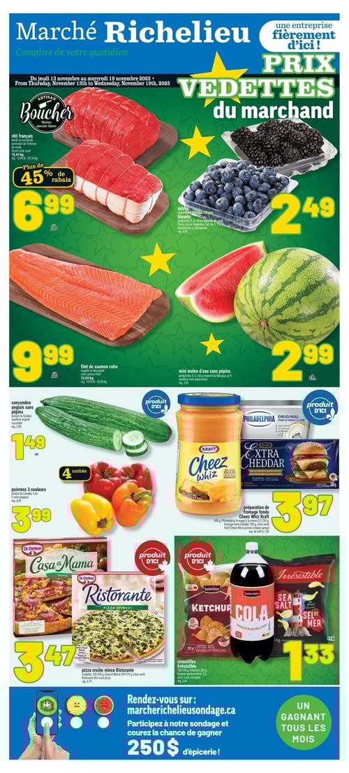 Circulaire Marché Richelieu - Page 1