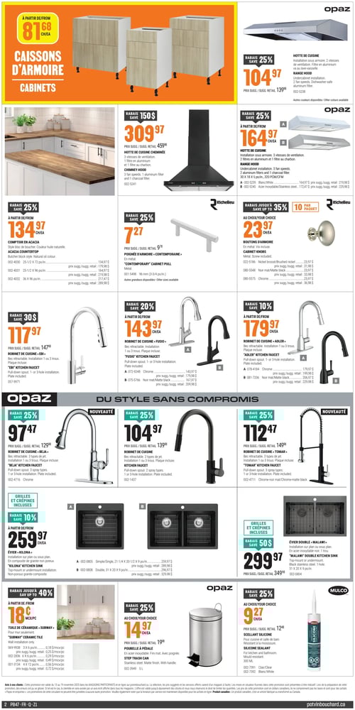 Circulaire Potvin & Bouchard - Page 3