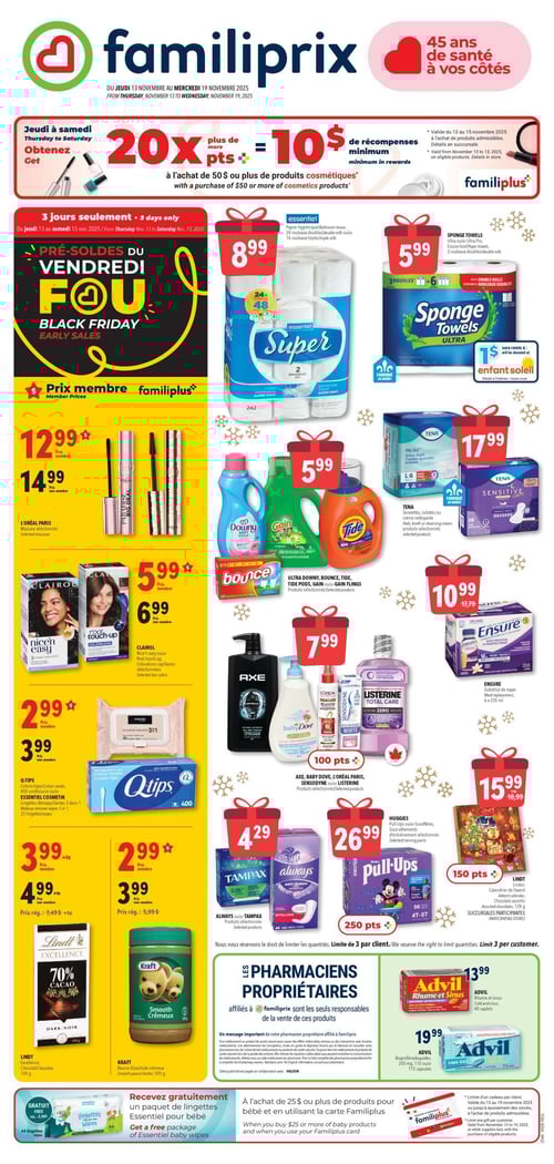 Circulaire Familiprix - Page 1