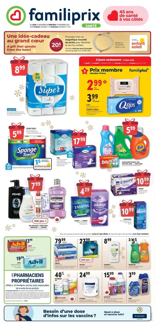 Circulaire Familiprix - Santé - Page 1