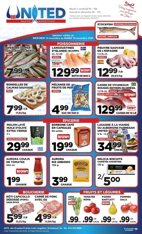 Circulaire United Supermarché - Page 1