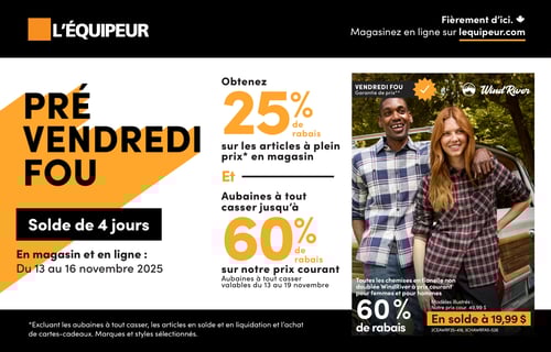 Circulaire L'Équipeur - Pré Vendredi Fou - Page 1