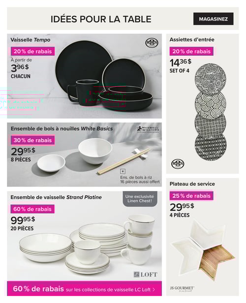 Circulaire Linen Chest - Solde du Pré-vendredi Fou - Page 5