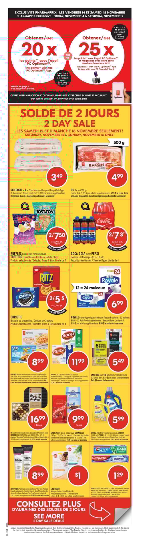 Circulaire Pharmaprix - Page 1