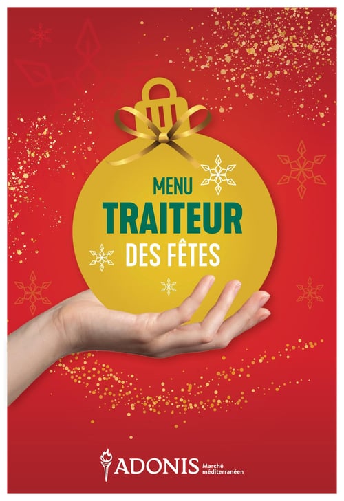 Circulaire Adonis - Menu traiteur des fêtes - Page 1
