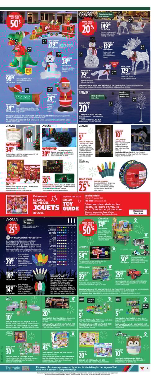 Circulaire Canadian Tire - Solde d'Avant le Vendredi Fou - Page 7