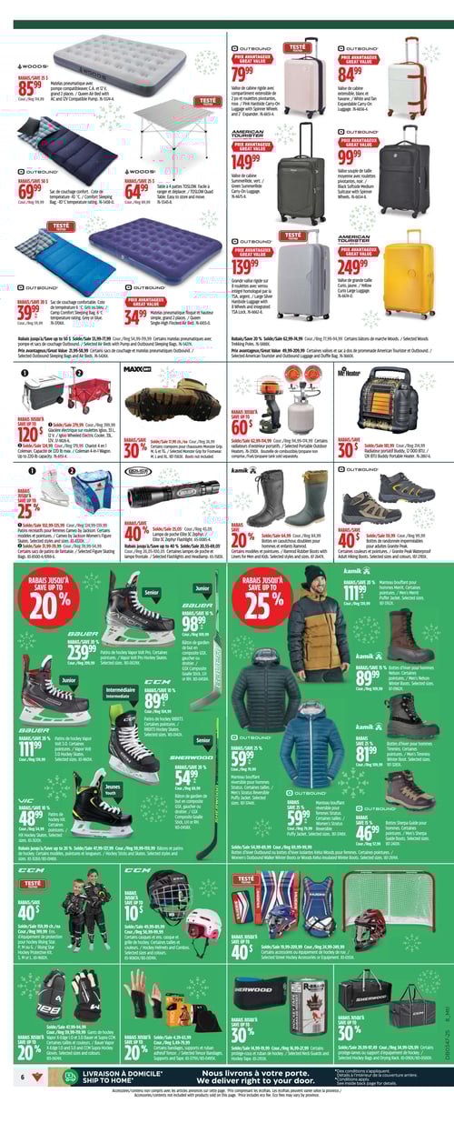 Circulaire Canadian Tire - Solde d'Avant le Vendredi Fou - Page 10