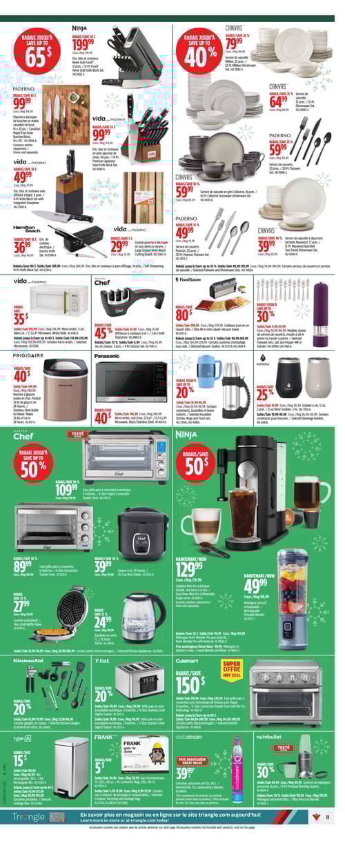 Circulaire Canadian Tire - Solde d'Avant le Vendredi Fou - Page 15