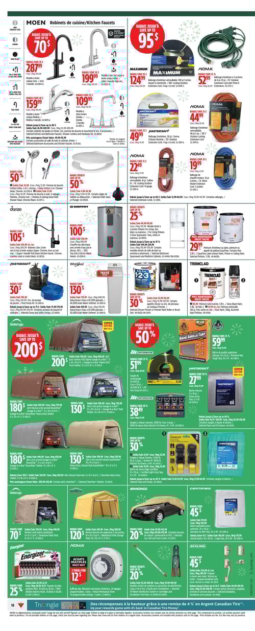 Circulaire Canadian Tire - Solde d'Avant le Vendredi Fou - Page 21